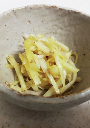 簡単！！黄ニラのおひたし-レシピのメイン写真