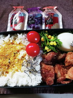 唐揚げ弁当(10.23)-レシピのメイン写真