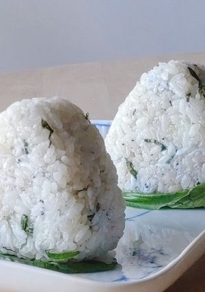 パリおにぎり★しらすとバジル★食中毒予防-レシピのメイン写真