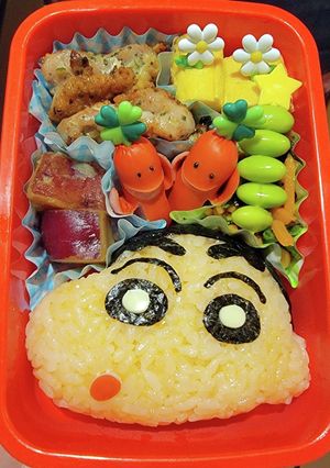 クレヨンしんちゃんおにぎり弁当！②-レシピのメイン写真