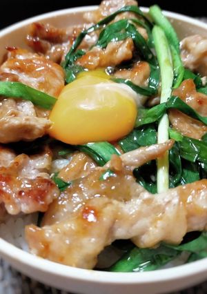 豚肉のスタミナ丼-レシピのメイン写真