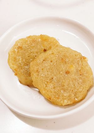 離乳食後期　ごま香る蓮根豆腐もち-レシピのメイン写真