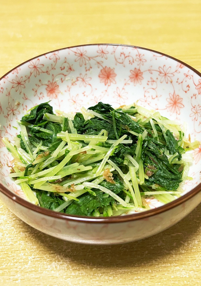 水菜のわさび和えズボラおばさんの作り置き-レシピのメイン写真