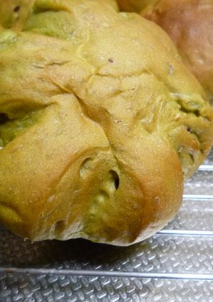 お抹茶ぱん-レシピのメイン写真