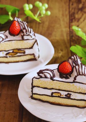 2Dケーキの失敗しない書き方♪-レシピのメイン写真