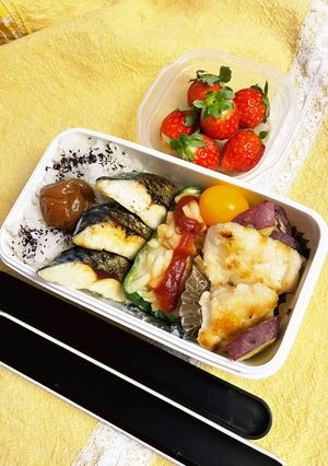 20231023娘ちゃんのお弁当-レシピのメイン写真