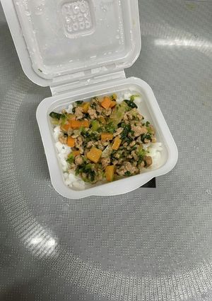 離乳食後期：ビビンバ風おかゆ-レシピのメイン写真