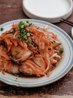 揚げない鮭の南蛮漬け-レシピのメイン写真