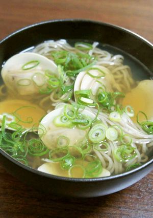 ハマグリの蕎麦-レシピのメイン写真
