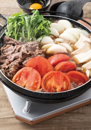 トマトのすき焼き-レシピのメイン写真