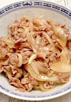 焼き牛丼♪バター風味-レシピのメイン写真