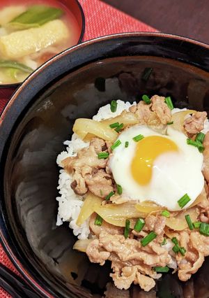 優しい豚丼♡マヨネーズで柔らかマイルド-レシピのメイン写真