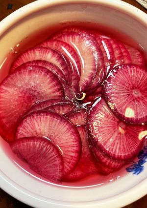 かんたん酢で紫大根の甘酢漬け-レシピのメイン写真