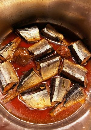 秋刀魚の梅煮-レシピのメイン写真