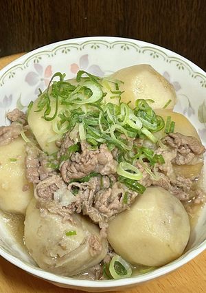 里芋と牛肉の甘辛煮-レシピのメイン写真