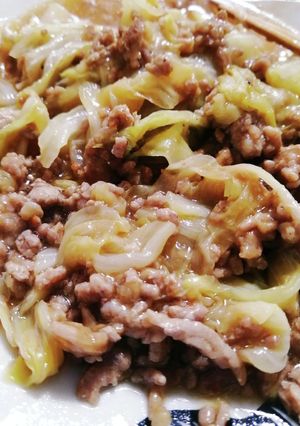 挽肉とキャベツだけ？化学調味料ナシ！-レシピのメイン写真