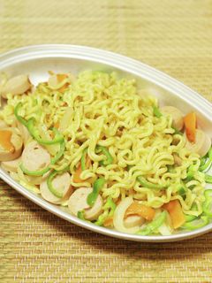 カレー焼きそば-レシピのメイン写真