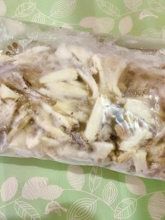 きのこの冷凍保存 ジップロック-レシピのメイン写真