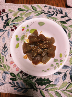 こんにゃくの焼肉のタレ炒め-レシピのメイン写真