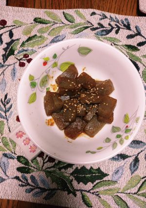 こんにゃくの焼肉のタレ炒め-レシピのメイン写真