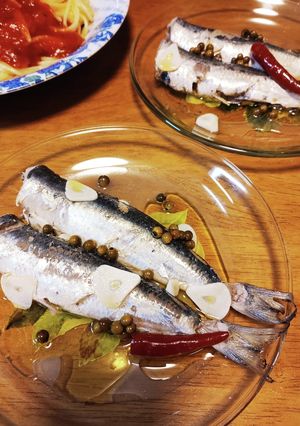梨湖の簡単!いわしの唐辛子酢煮-レシピのメイン写真