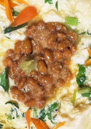 納豆の豆腐蒸し-レシピのメイン写真