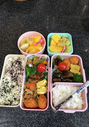 20231024. 高校生大学生❣️お弁当-レシピのメイン写真