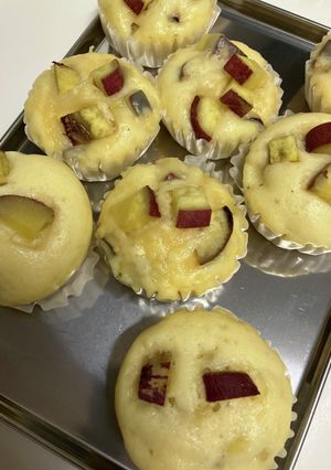 さつまいも蒸しパン-レシピのメイン写真