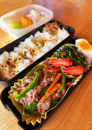 2023.10/24 高校生男子お弁当-レシピのメイン写真