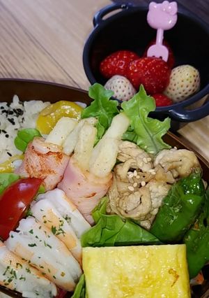 娘のお弁当　R5.10.24-レシピのメイン写真