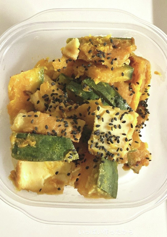 ほくっとコク旨！かぼちゃと厚揚げの味噌煮-レシピのメイン写真