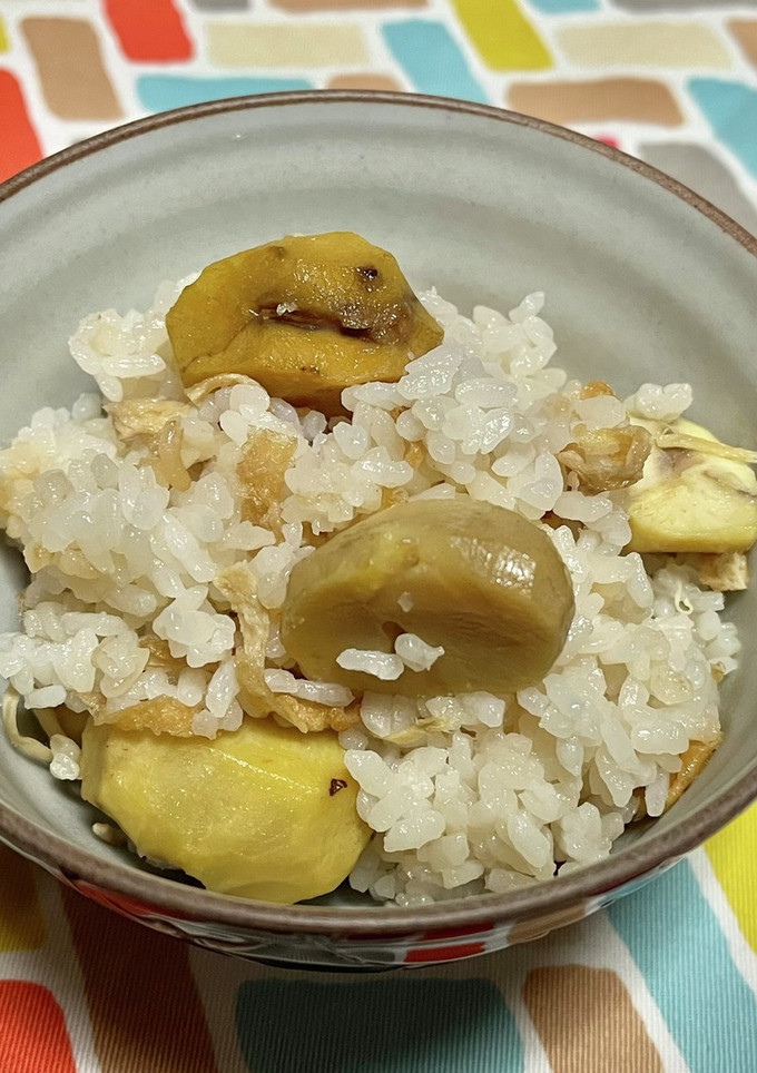 超簡単☆栗しょうがご飯♪♪-レシピのメイン写真