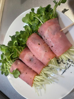 かいわれ大根ベーコン巻き-レシピのメイン写真