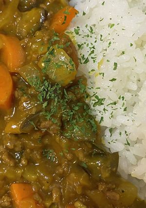 ドライカレー-レシピのメイン写真