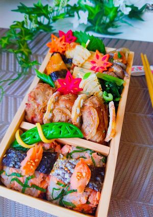 女子学生のお弁当(2023.10.24)-レシピのメイン写真