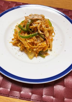切り干し大根でナポリタン！？-レシピのメイン写真