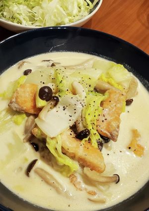 鮭と白菜のクリーム煮-レシピのメイン写真