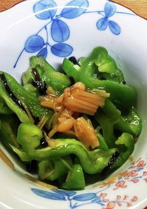 ピーマンのなめたけ和え-レシピのメイン写真