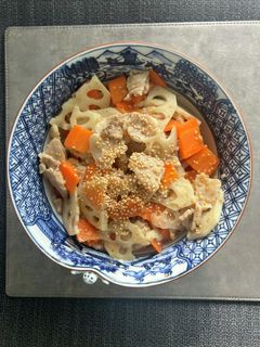 塩胡麻きんぴら-レシピのメイン写真