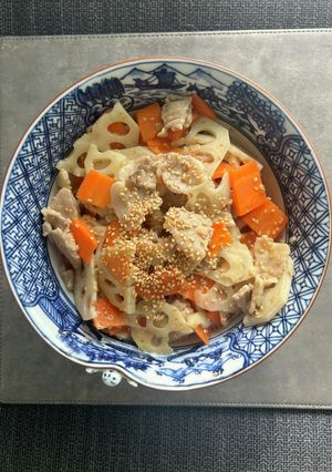 塩胡麻きんぴら-レシピのメイン写真
