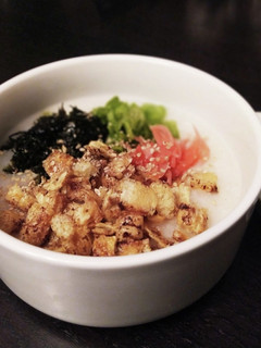 油揚げの麺つゆ焼きおかゆ-レシピのメイン写真