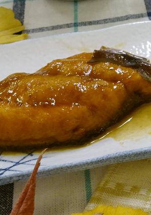 ブリの煮つけ　カレー風味-レシピのメイン写真