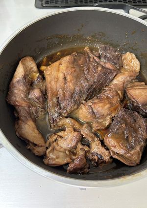 まぐろのアラ煮（水は使いません）煮魚でも-レシピのメイン写真