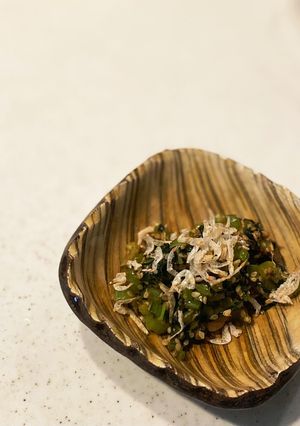 小松菜の干しエビかけ-レシピのメイン写真