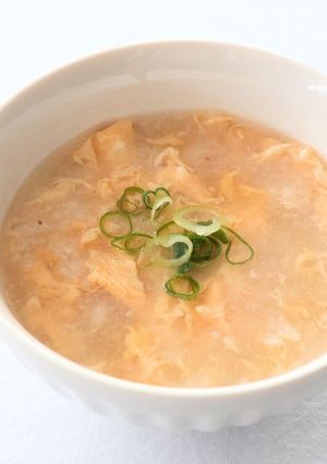 子ども喜ぶ！長芋のとろ～り玉子スープ-レシピのメイン写真