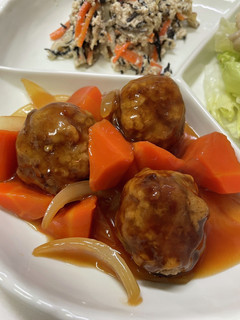 肉団子の酢豚風-レシピのメイン写真