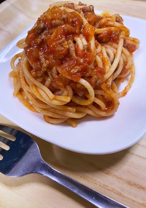 なっちゃん家の「トマジュレパスタ」-レシピのメイン写真