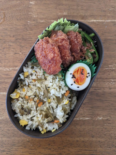 JK高菜チャーハン弁当♪-レシピのメイン写真