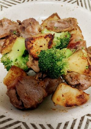 約300kcal！砂肝のコンソメ炒め-レシピのメイン写真