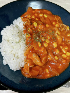 ルー無しトマト缶でハヤシライス-レシピのメイン写真